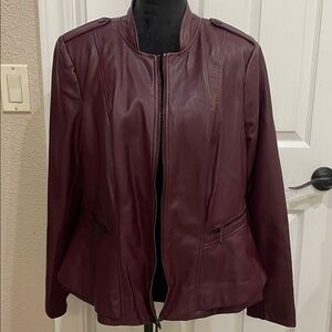 G.I.L.I. Women's Burgundy Jacket NWOT